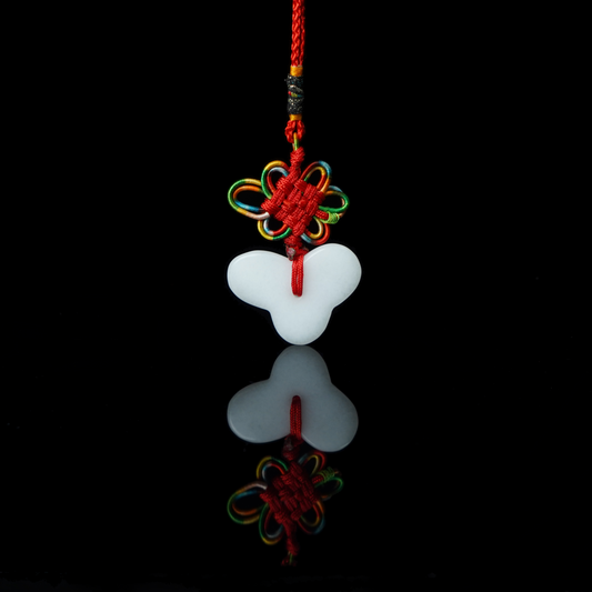 Quartz Jade Lucky Clover