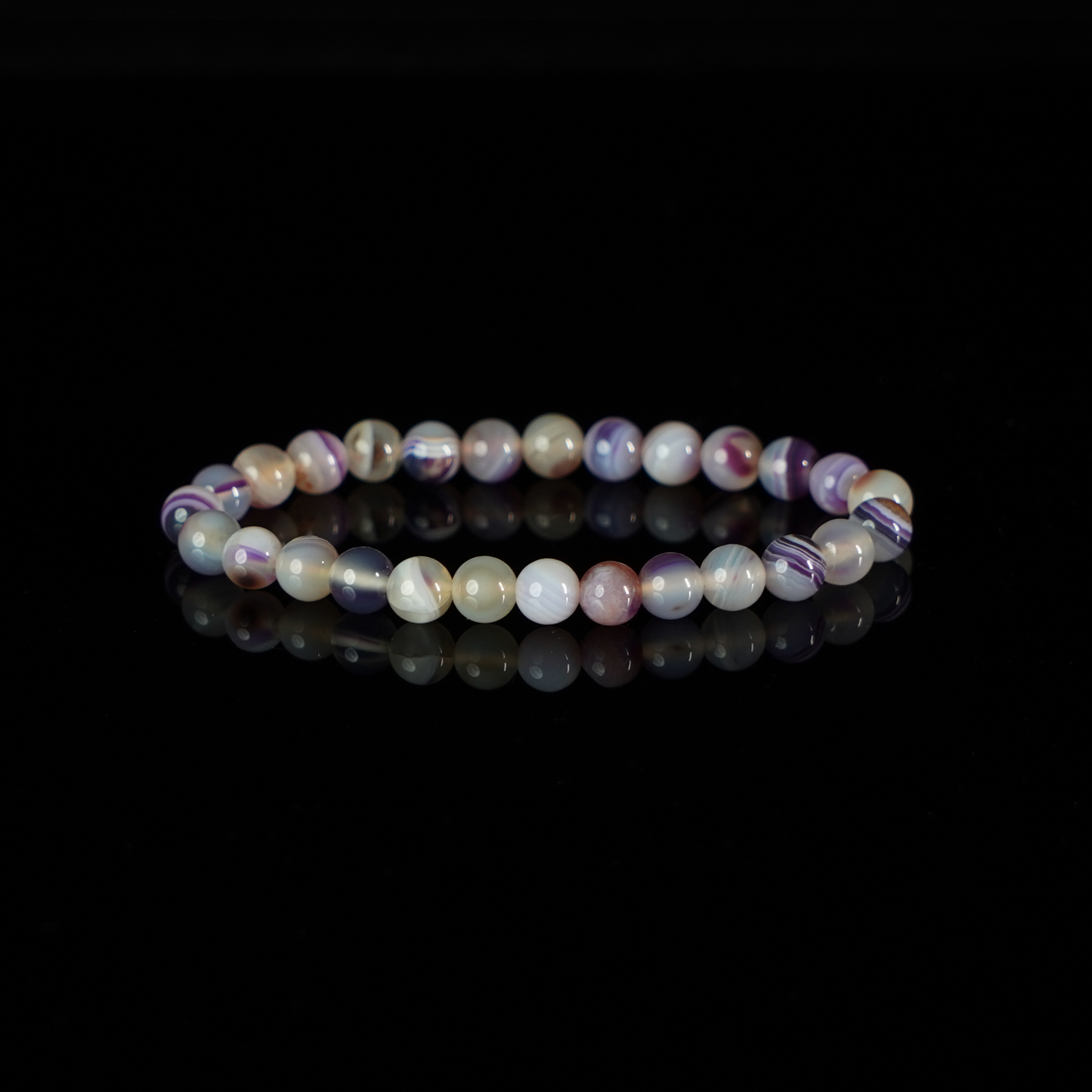 Lavender Mist Crystal Bracelet