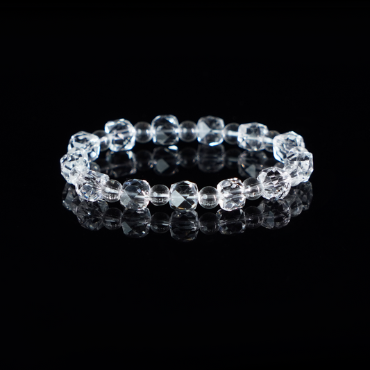 Ethereal Clear Bead Bracelet