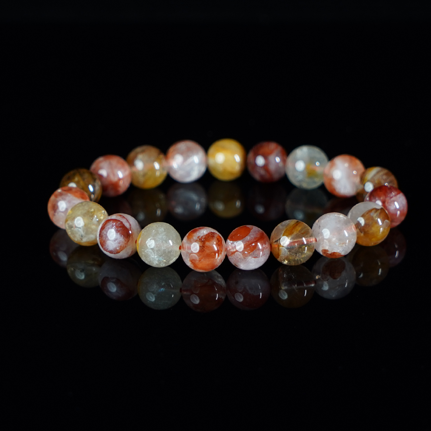 Sunlit Earth Crystal Bracelet