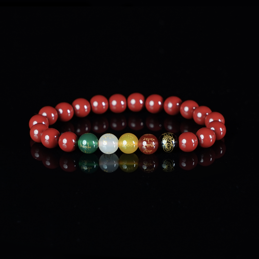 Elemental Balance Cinnabar Bracelet