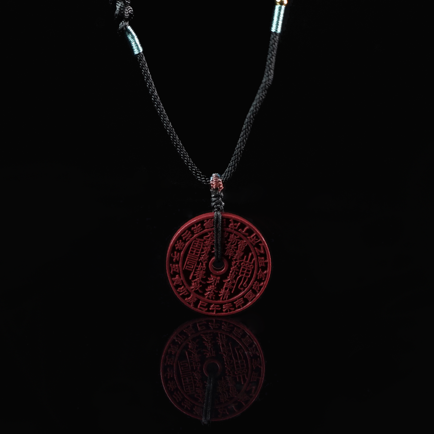 Cinnabar Mountain Ghost Wealth-Attraction Pendant