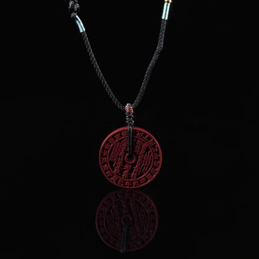 Cinnabar Mountain Ghost Wealth-Attraction Pendant